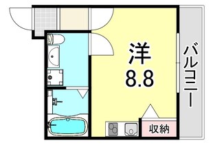 ノイヴェル杭瀬の物件間取画像